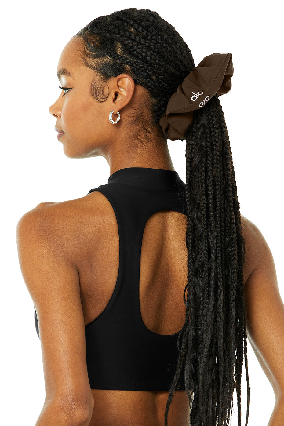 Oversized Scrunchie - Espresso