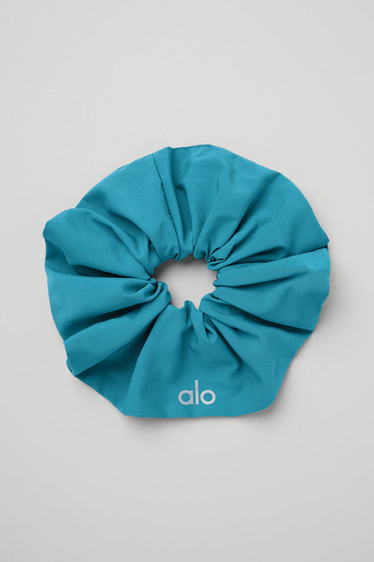 Oversized Scrunchie - Blue Splash