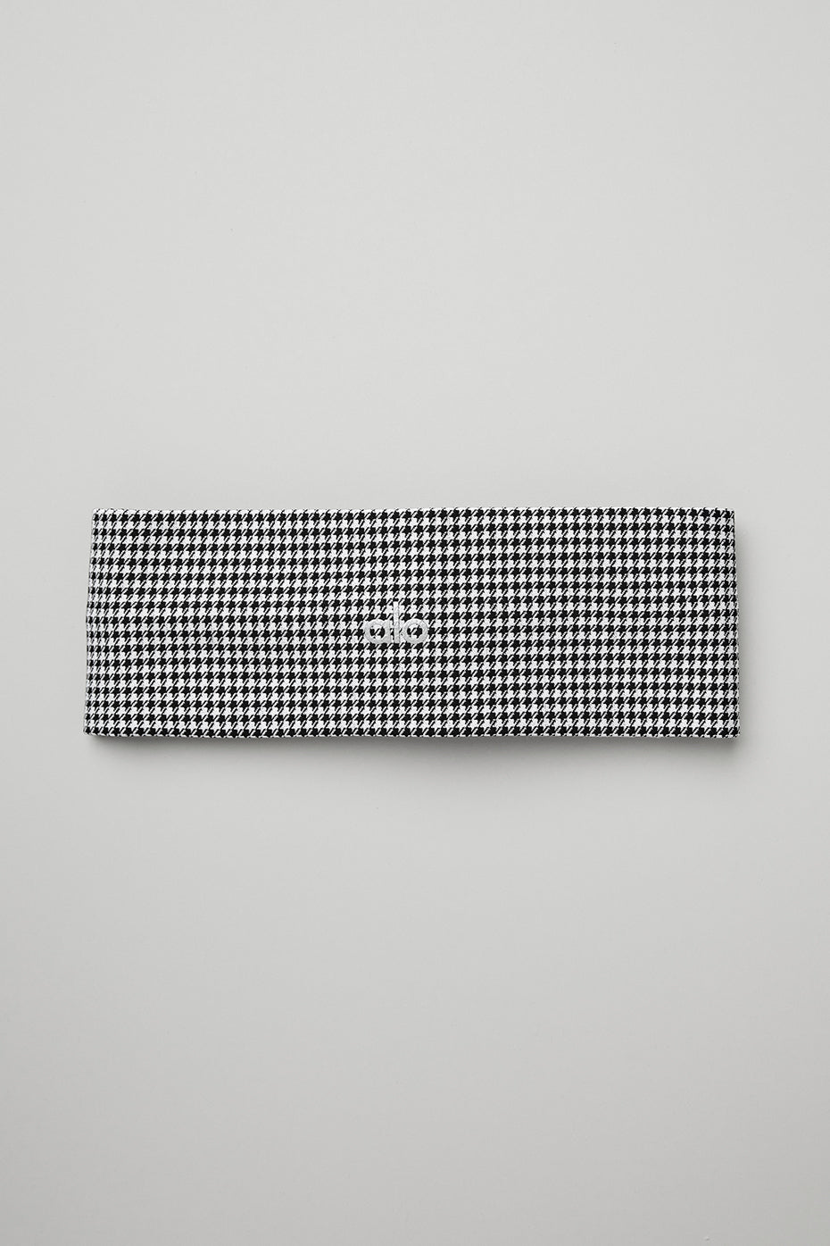 Houndstooth Headband - White/Black