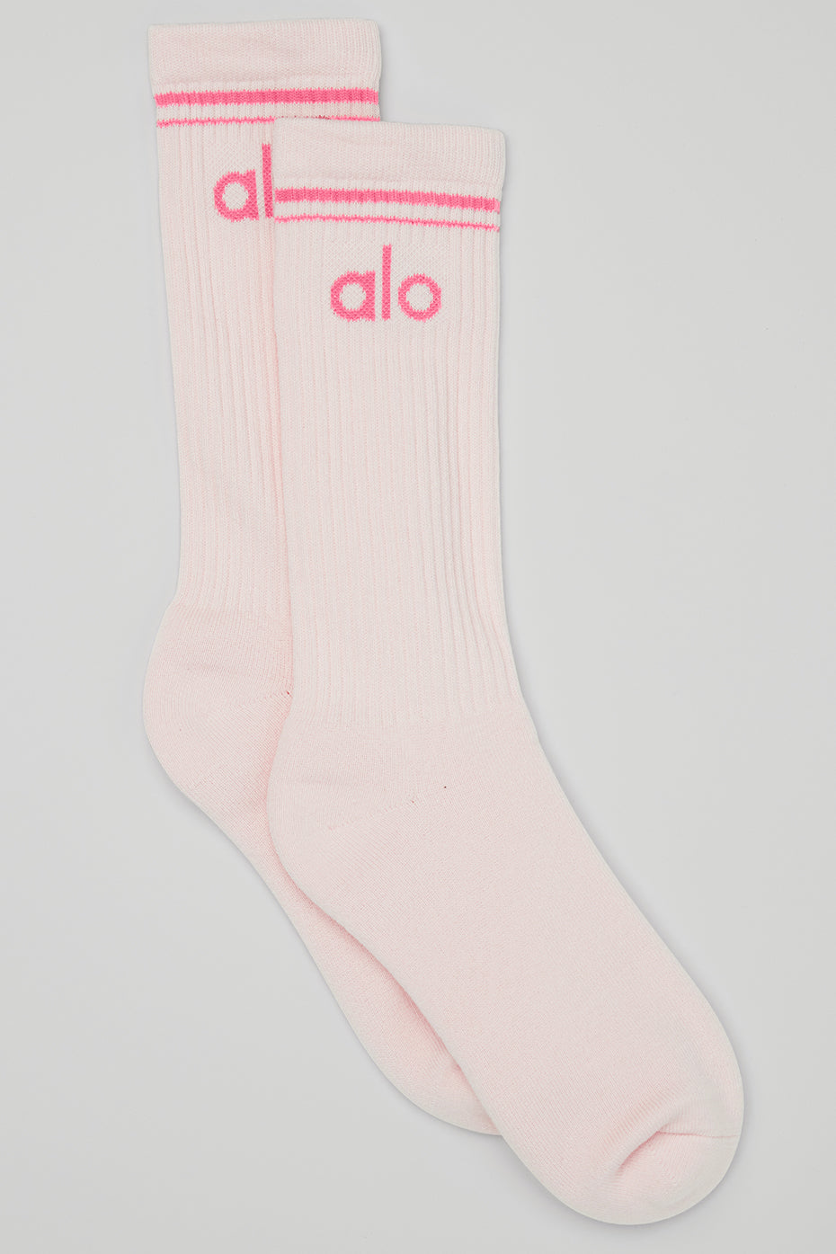 Unisex Throwback Sock - Pink Sugar/Pink Fuchsia