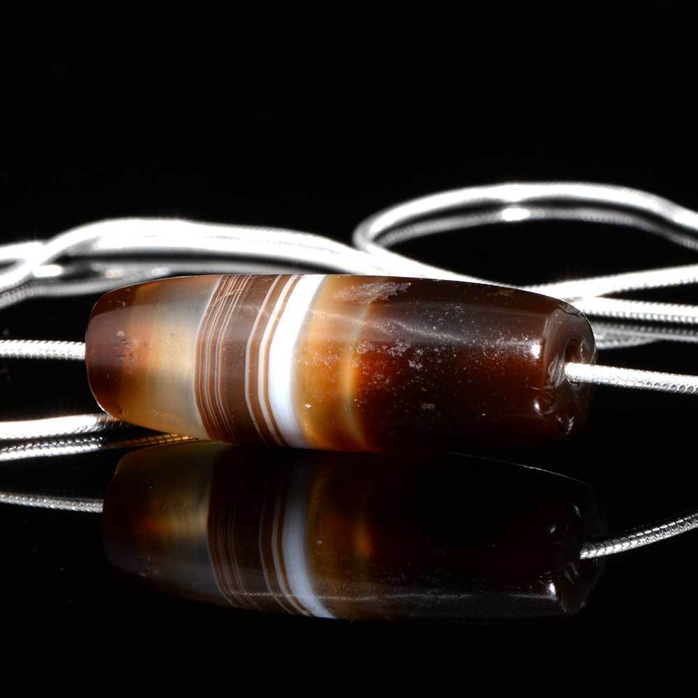 A fine Near Eastern Agate Bead, ca. 1st millennium BCE