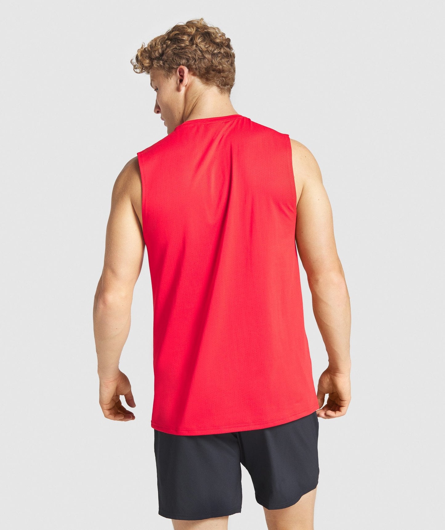 Gymshark Arrival Sleeveless Tee - Red