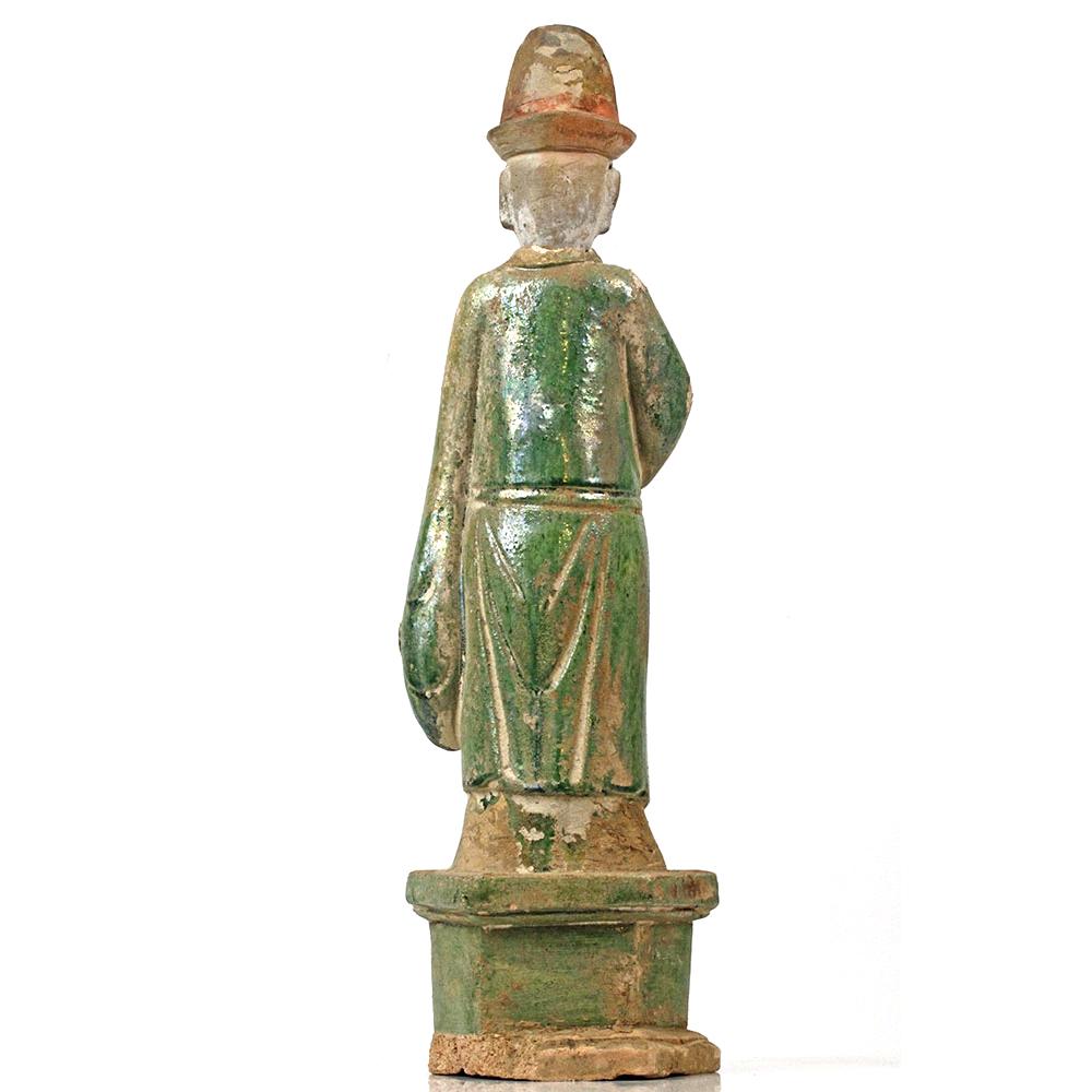 A Chinese Sancai-Glazed Attendant, Ming Dynasty, ca 1368-1644 CE