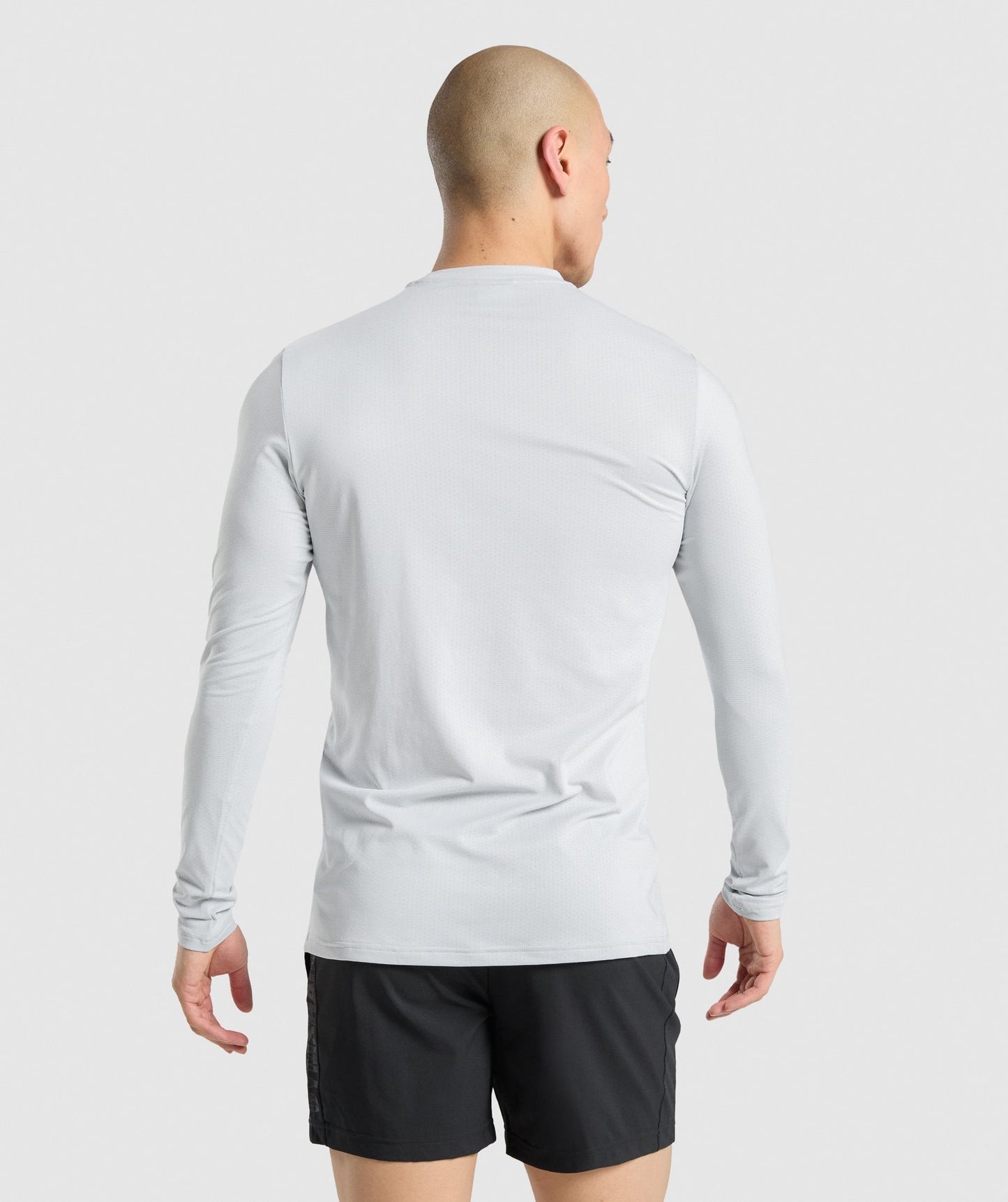Gymshark Arrival Long Sleeve T-Shirt - Light Grey