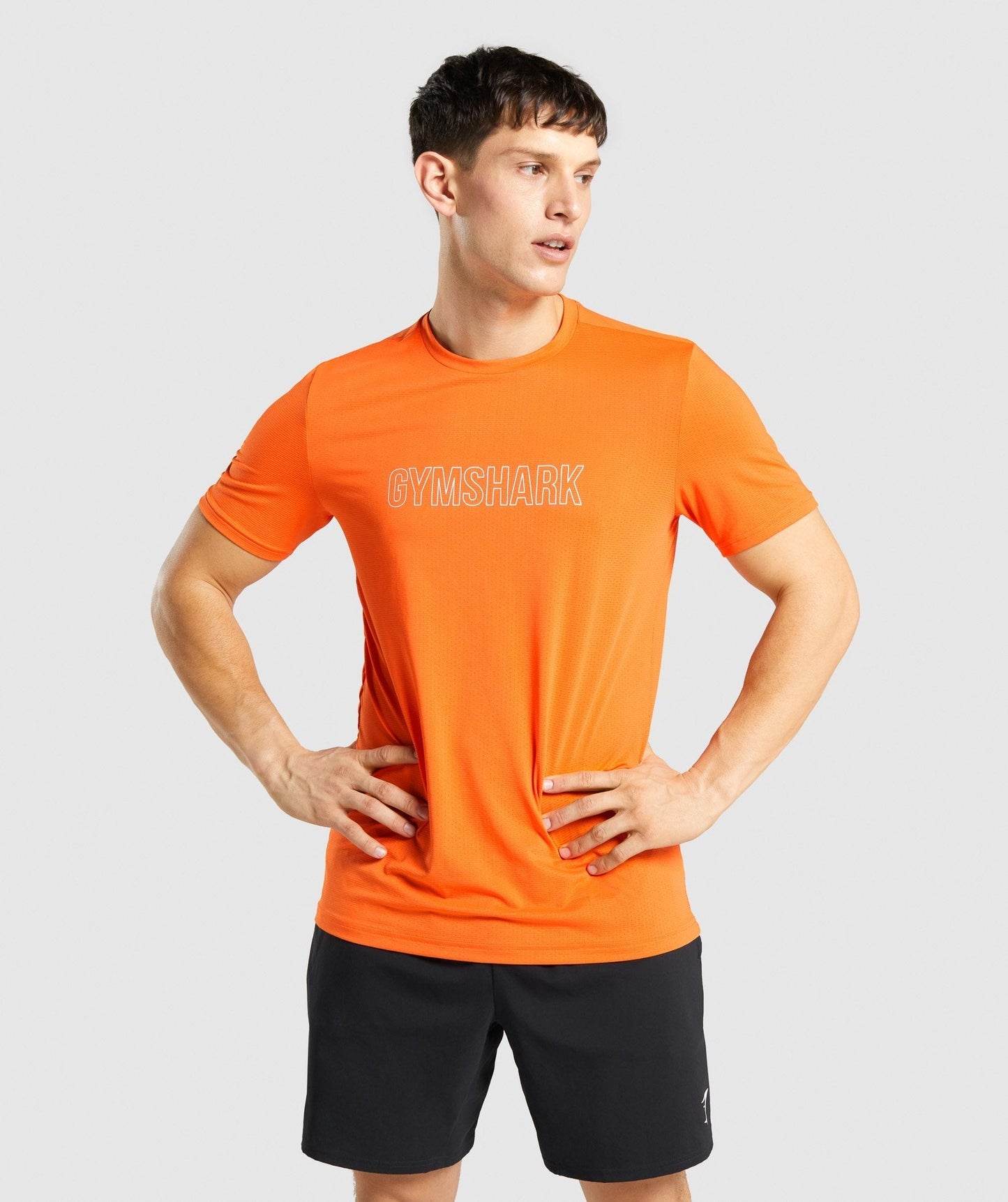Gymshark Arrival Graphic T-Shirt - Orange