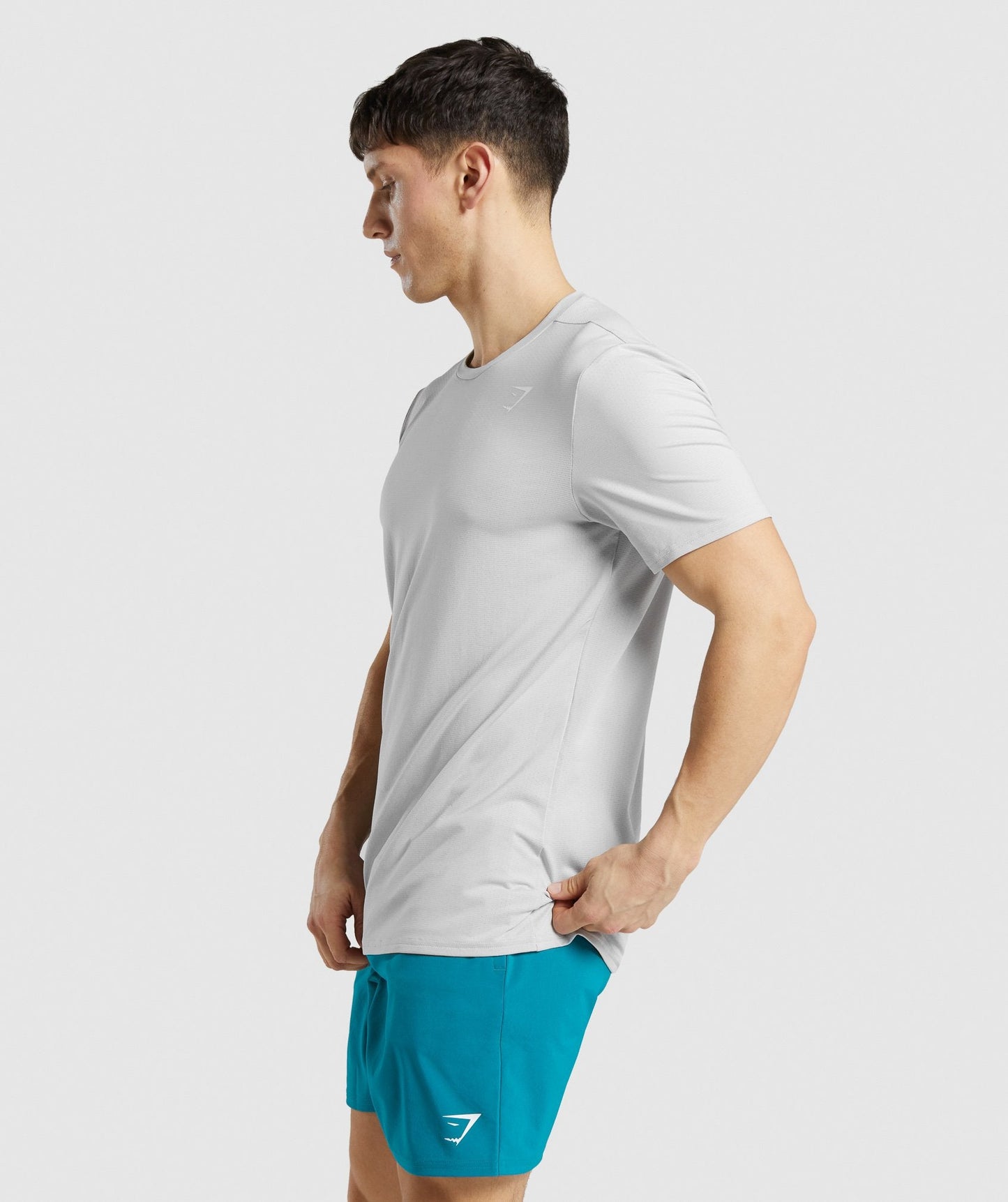 Gymshark Arrival T-Shirt - Light Grey