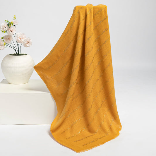 Aster Lawn Hijabs - Mustard