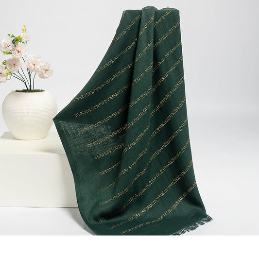 Aster Lawn Hijabs - Green