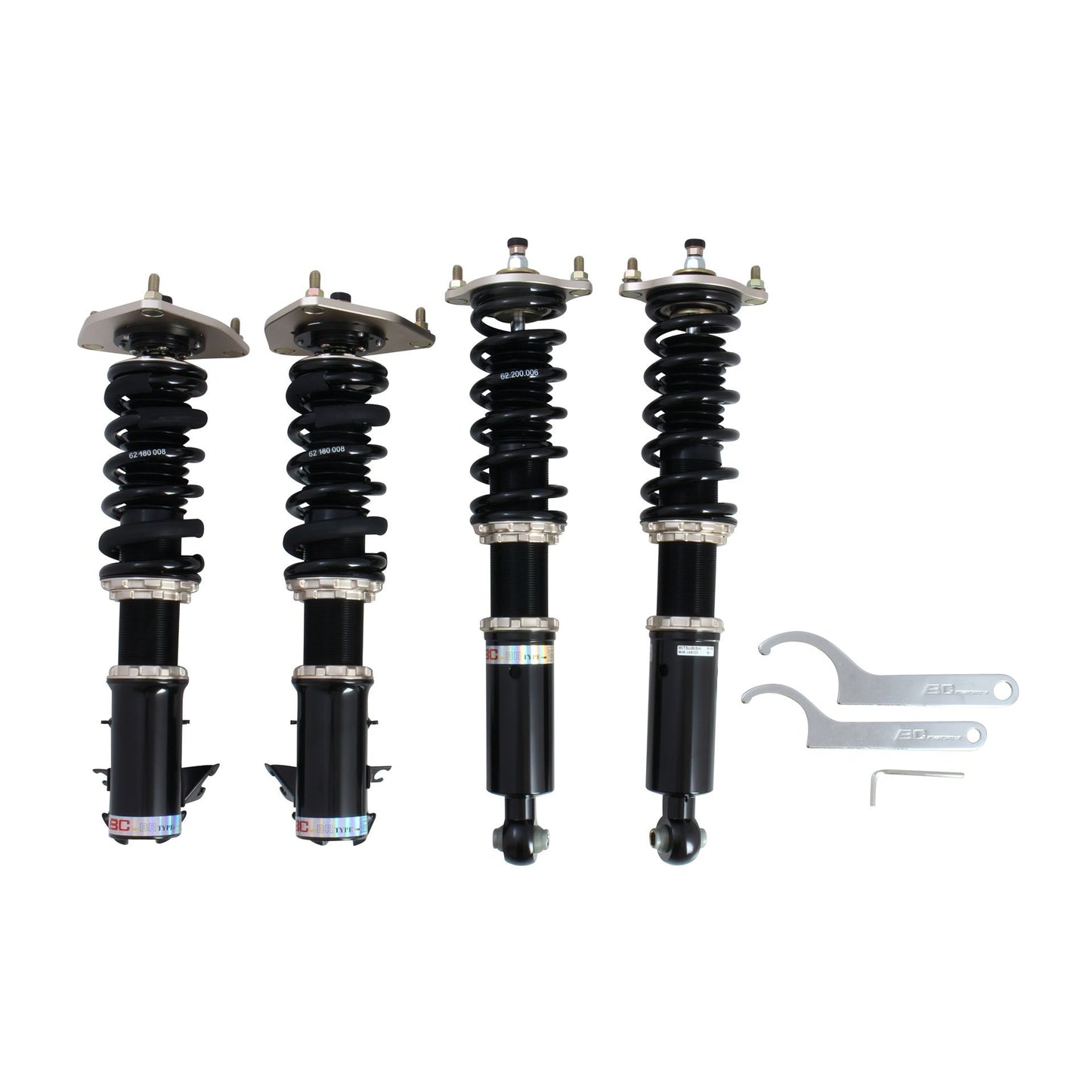 BC Racing BR Coilovers for 96-00 Mitsubishi Lancer/Virage (BCR.B-02-BR)