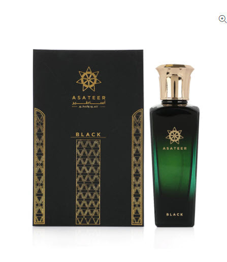 Black Perfume 80ml For Unisex  By Asateer Perfumes