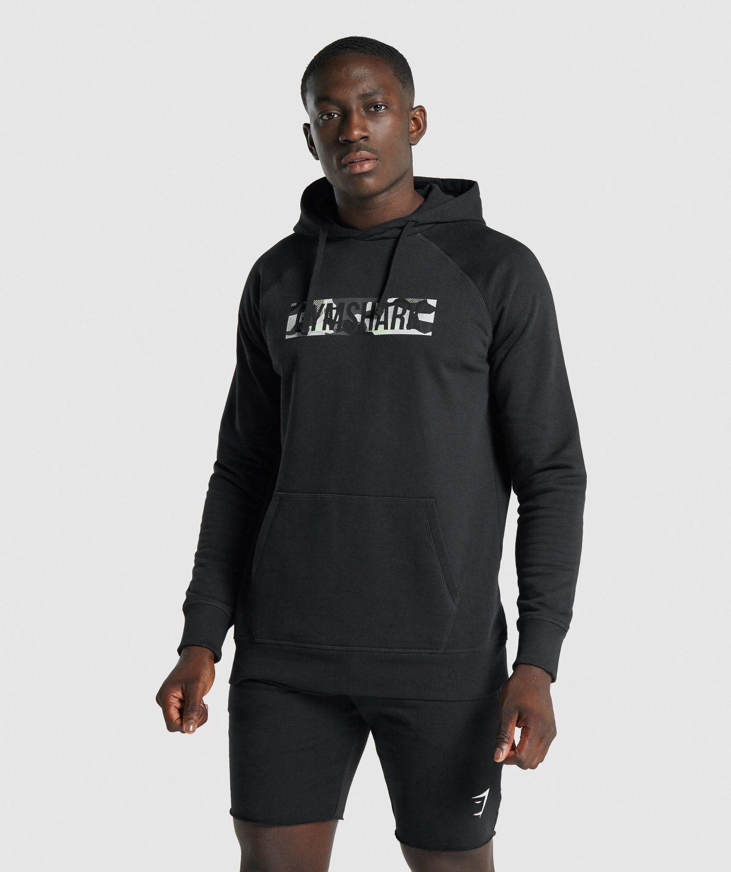 Gymshark Block Infill Hoodie - Black