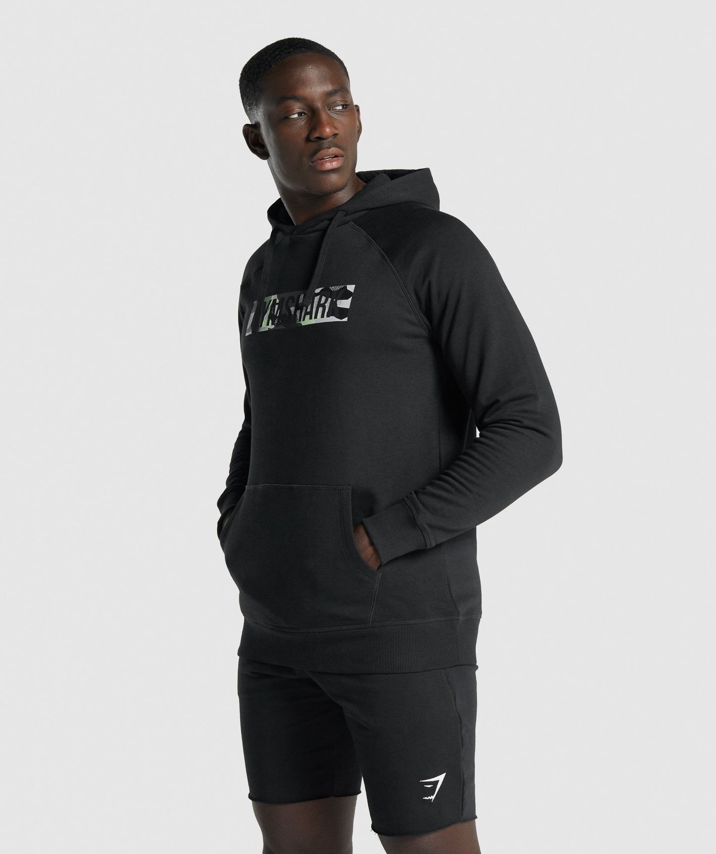 Gymshark Block Infill Hoodie - Black