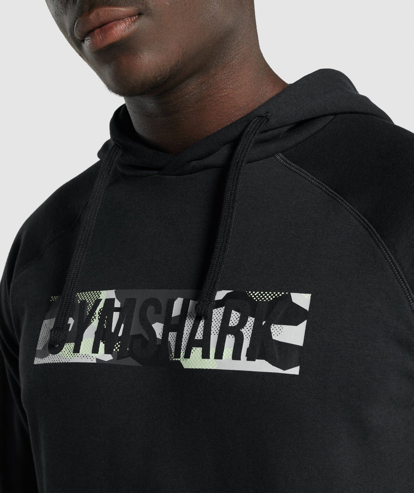 Gymshark Block Infill Hoodie - Black