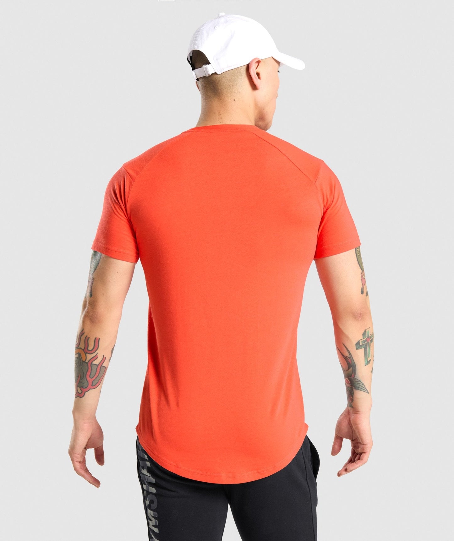 Gymshark Bold T-Shirt - Orange/Camo