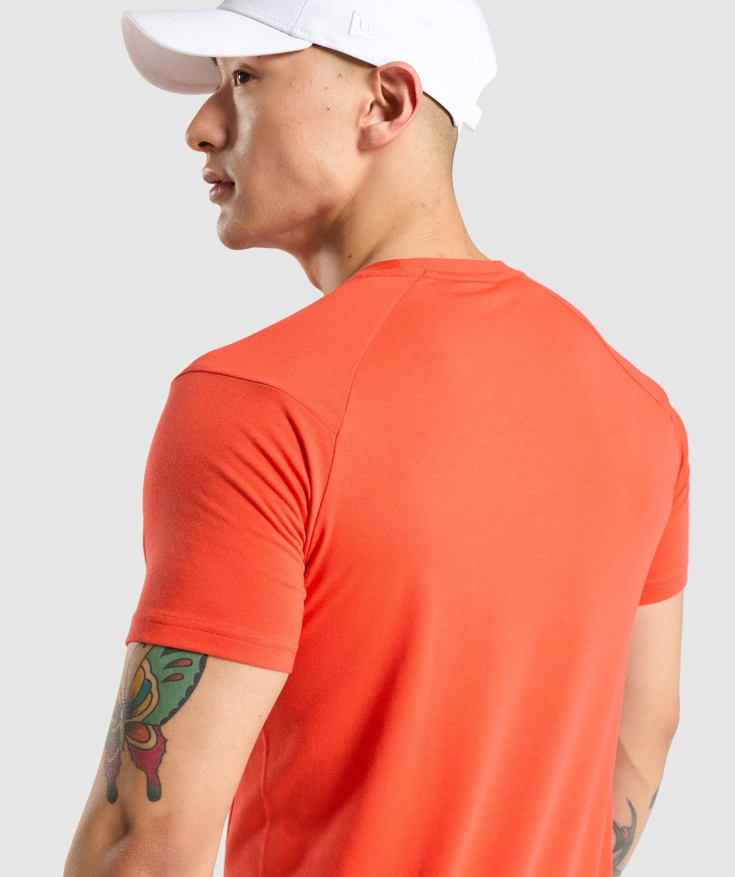 Gymshark Bold T-Shirt - Orange/Camo