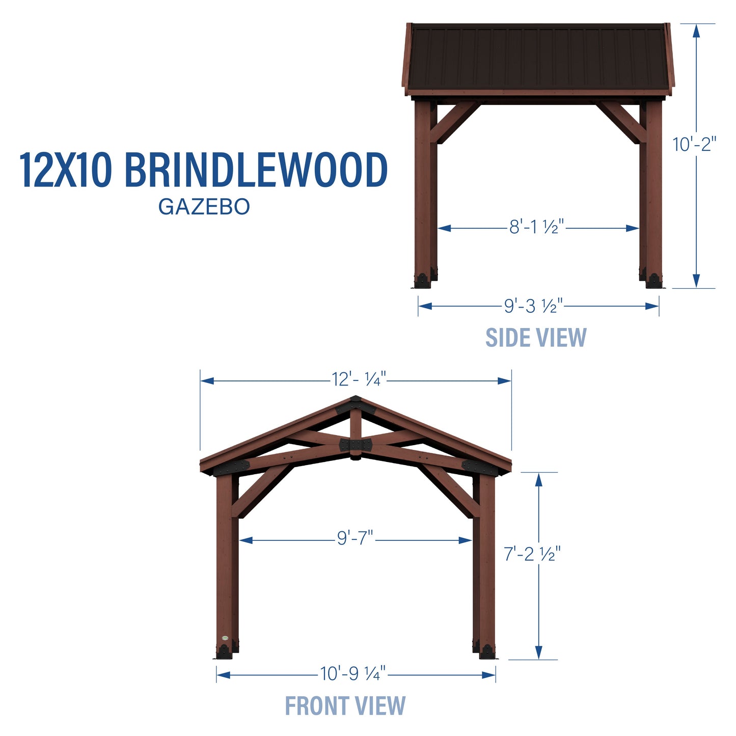 Brindlewood 12×10 Gazebo
