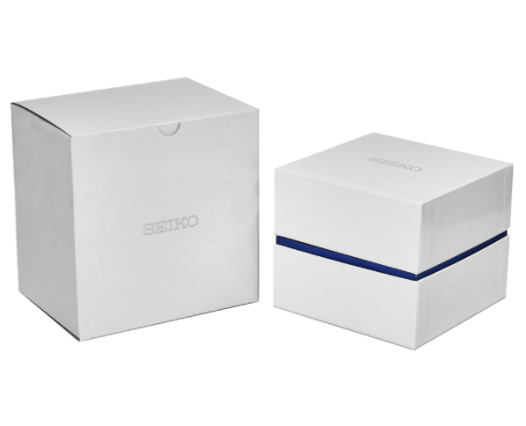 Seiko 41mm Silver and Gold Men's Stainless Steel Watch