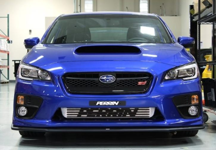 Perrin Black License Plate Delete for Subaru's (perPSP-BDY-112BK)