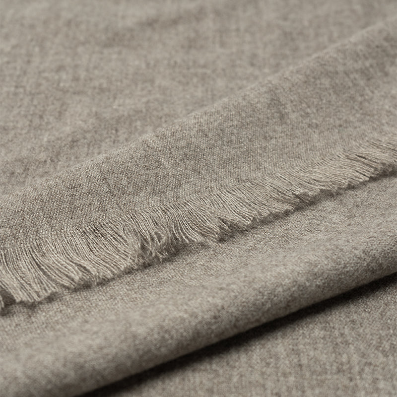 Cashmere Woolen Scarf - Stone