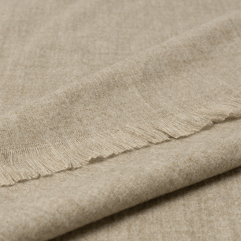 Cashmere Woolen Scarf - Sand