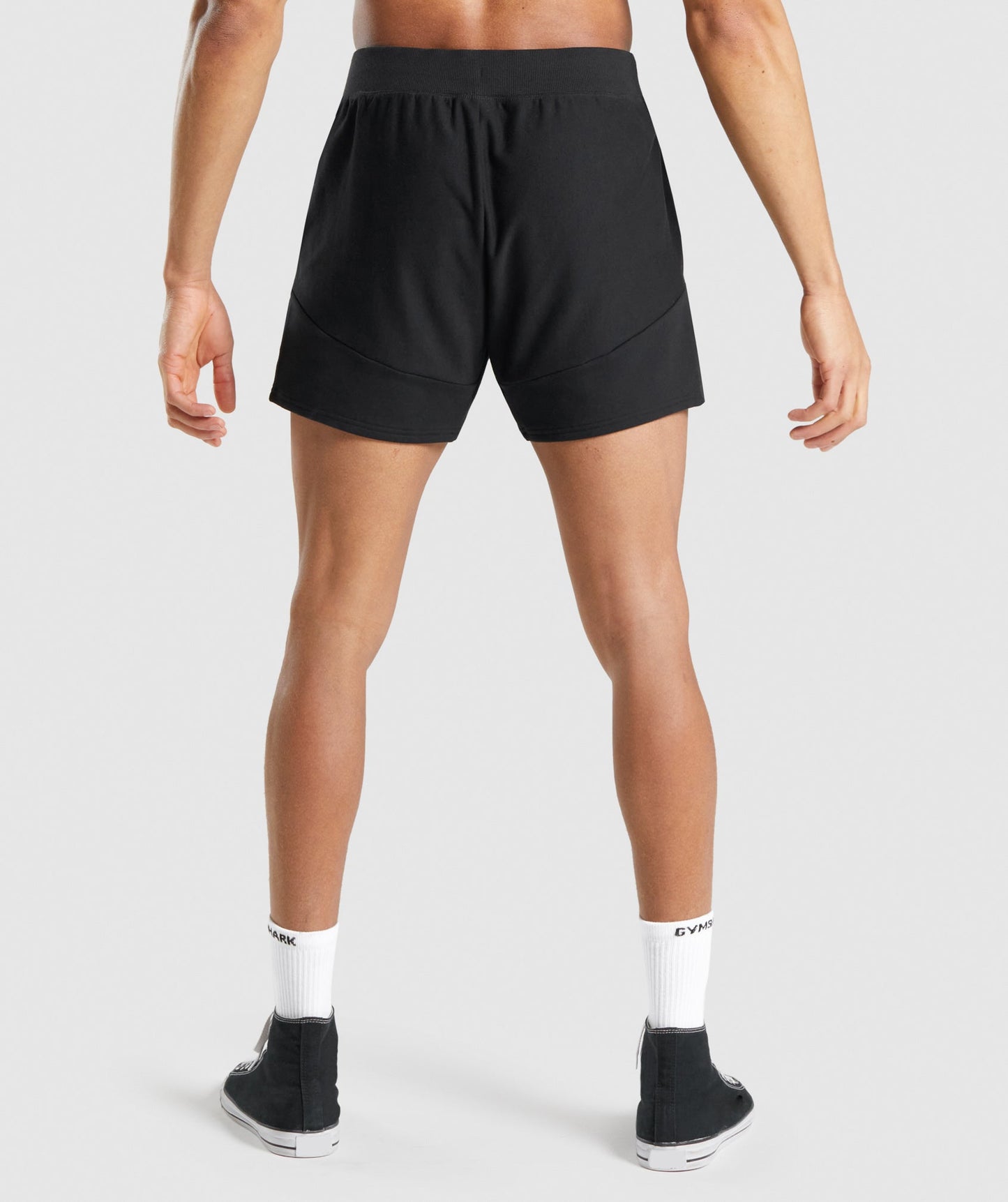 Gymshark Chalk 5" Quad Shorts - Black