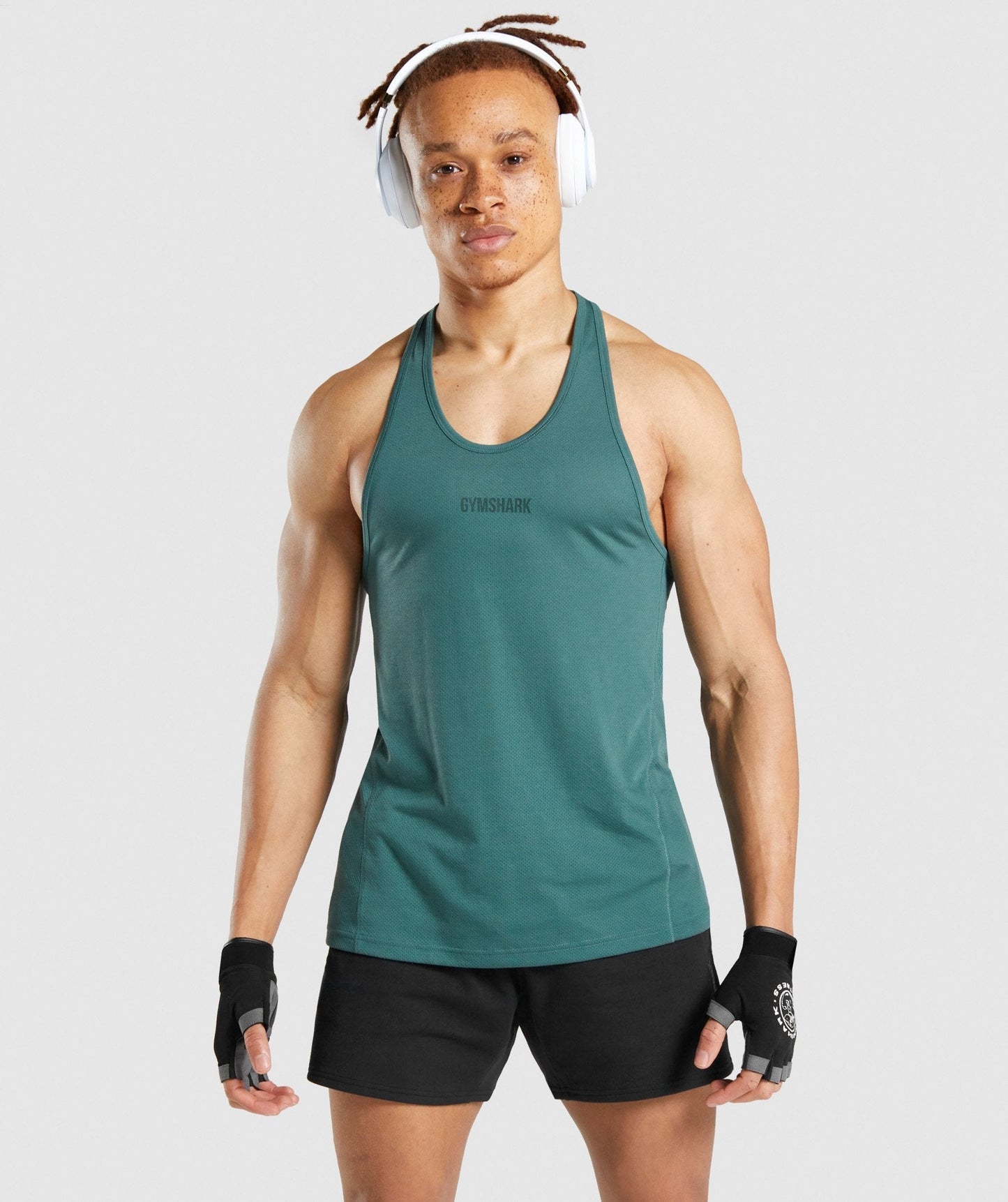 Gymshark Chalk Stringer - Dark Green