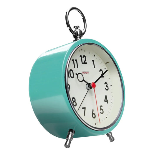 Factory Turquoise XL Wall Clock