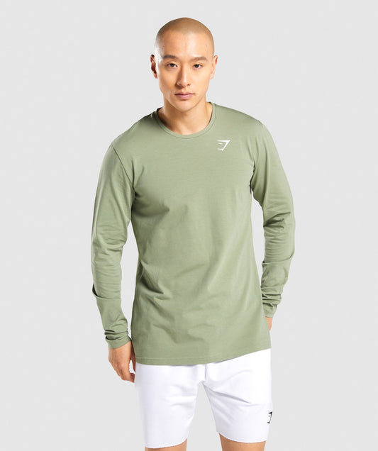 Gymshark Critical Long Sleeve T-Shirt - Light Green