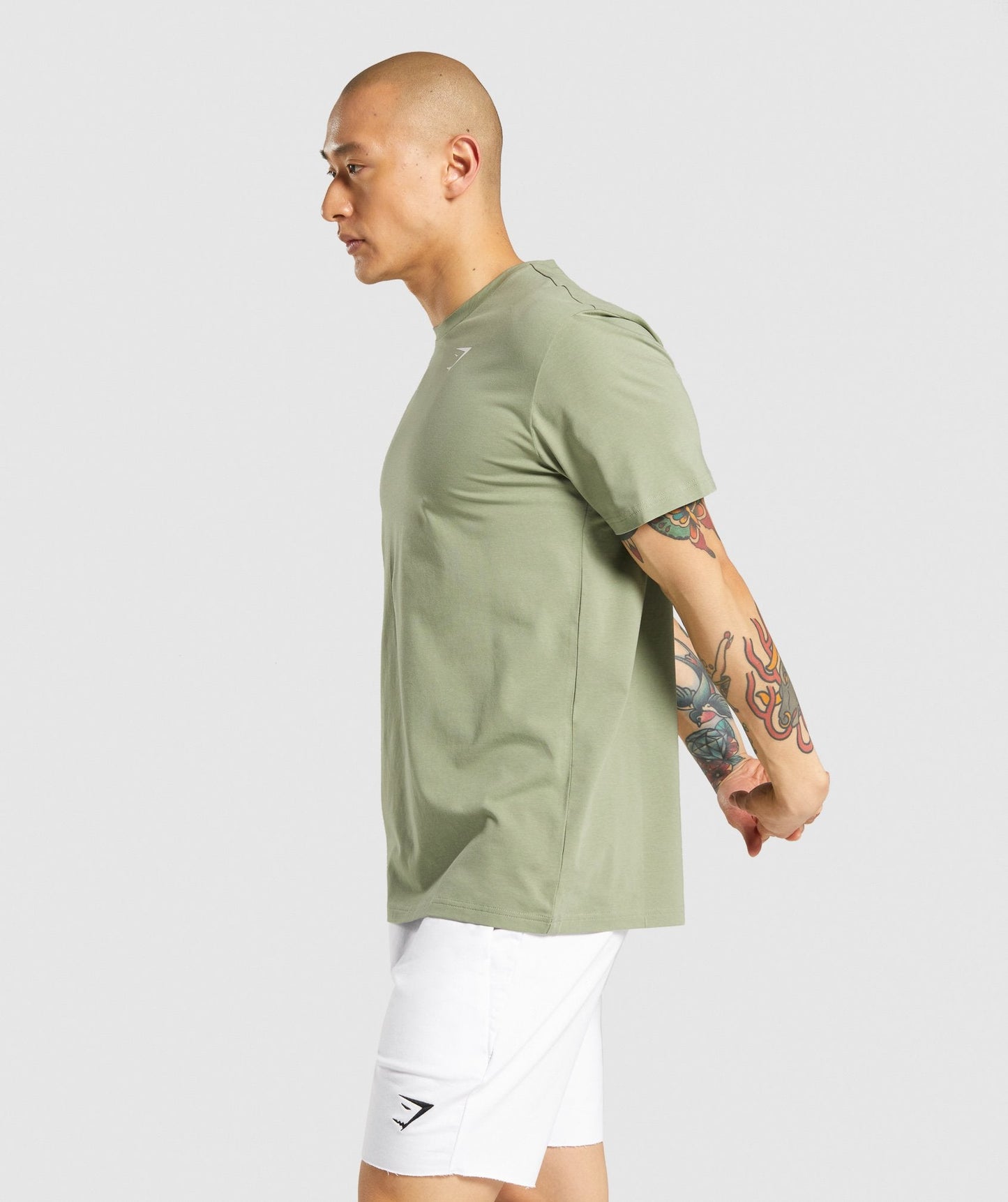 Gymshark Critical Regular Fit T-Shirt - Light Green