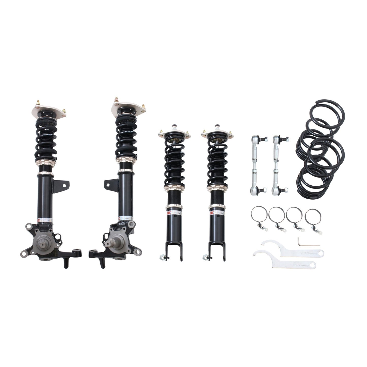 BC Racing BR Coilovers for 02-06 Infiniti Q45 (With Front Spindle) (D-71-BR)