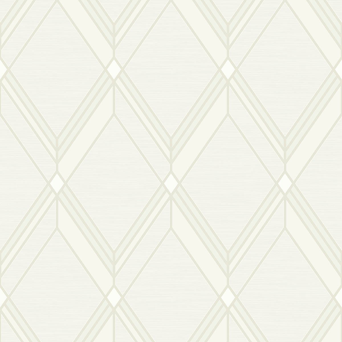 Brooklyn Diamond Metallic Pearl Wallpaper from Deco 2 by Collins & Company