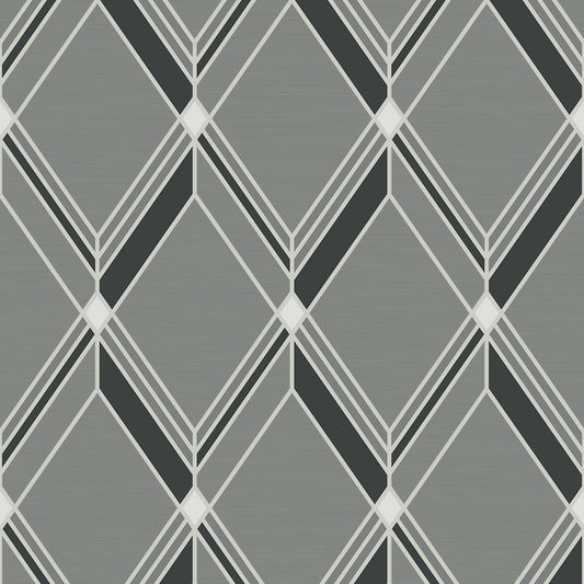 Brooklyn Diamond Mysterious Wallpaper from Deco 2 by Collins & Company