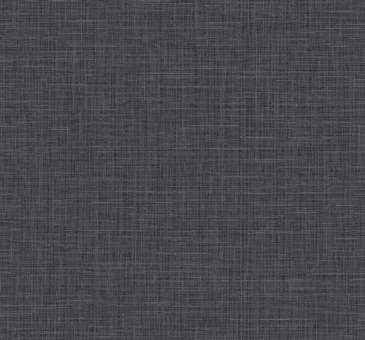 Glitter Faux Finish Coal Wallpaper from Deco 2 by Collins & Company