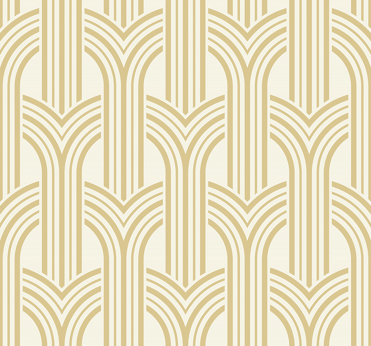 Broadway Arches Golden Nugget Wallpaper from Deco 2 by Collins & Company