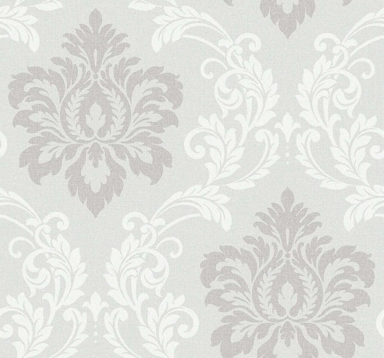 Sample Deco Damask Cool Mist Wallpaper from Deco 2 by Collins & Company