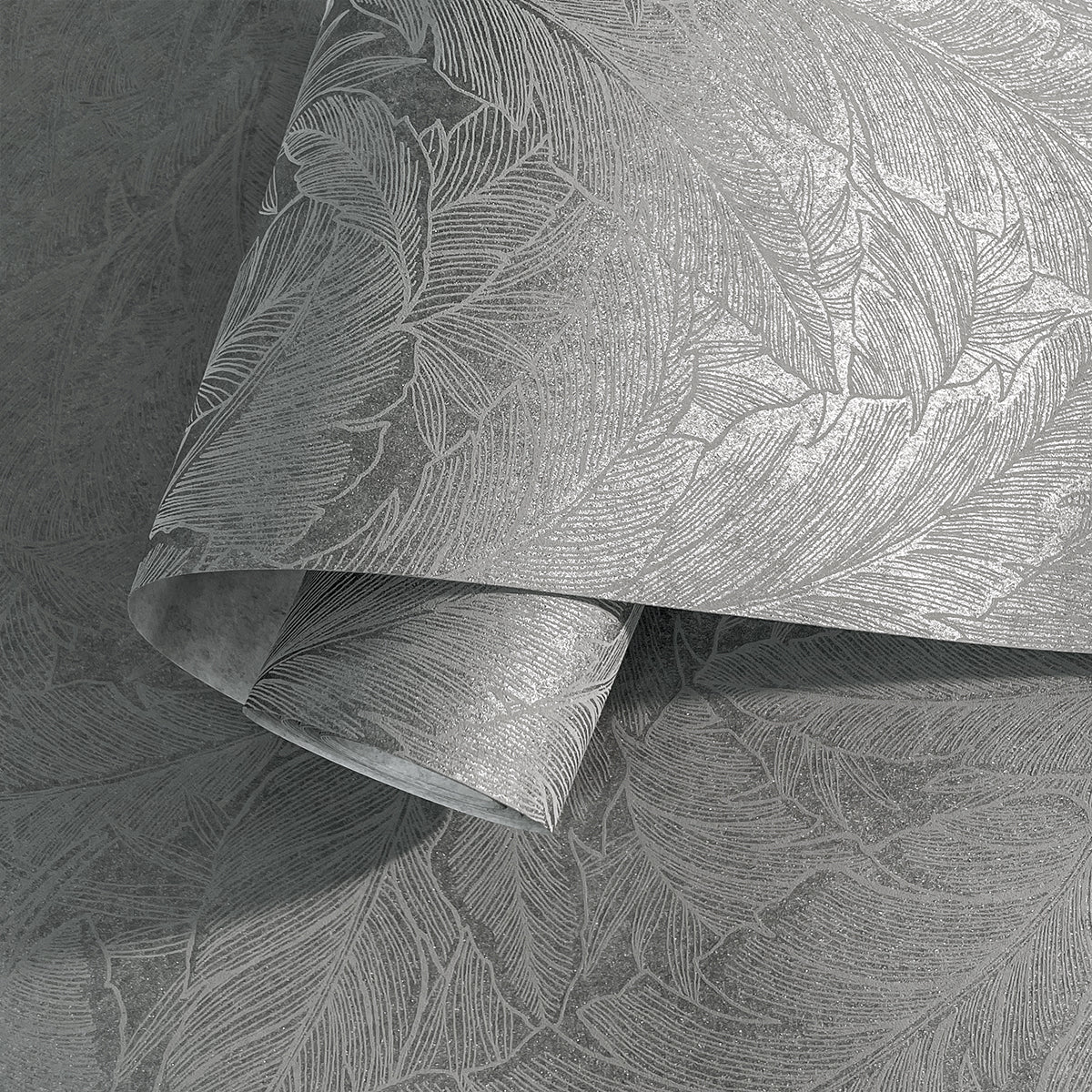 Deco Banana Leaf Slate Wallpaper from Deco 2 by Collins & Company
