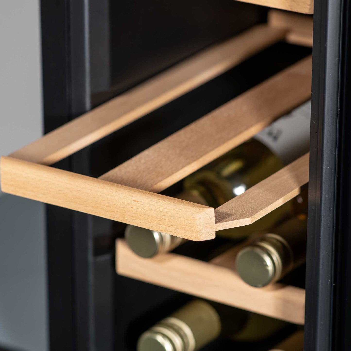 Baridi 12 Bottle Wine Cooler with Digital Touch Screen Controls & LED Light, Stainless Steel - DH74