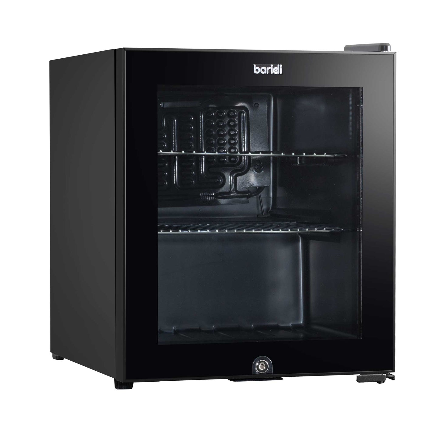 Baridi 50L Drinks/Beer & Wine Mini Cooler Fridge with LED Light, Black - DH12