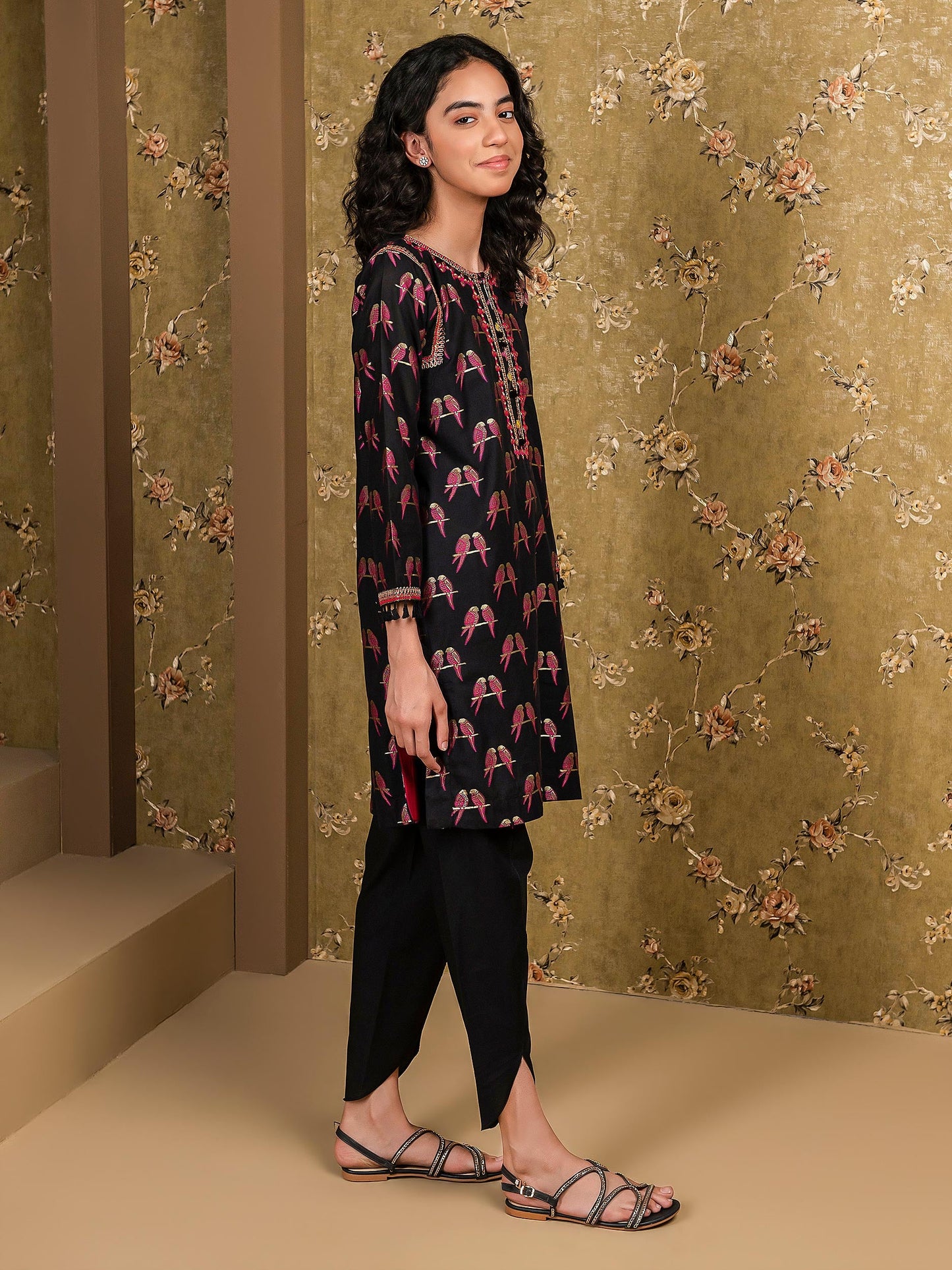 Embroidered Jacquard Shirt