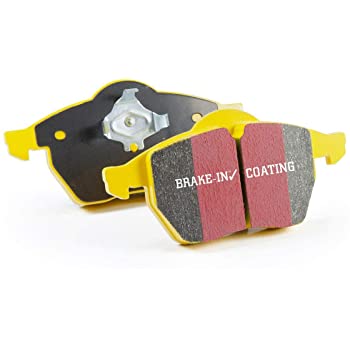 EBC YELLOWSTUFF FRONT BRAKE PADS - 17+ CIVIC TYPE R FK8, 04-17 STI, & 03+ EVO