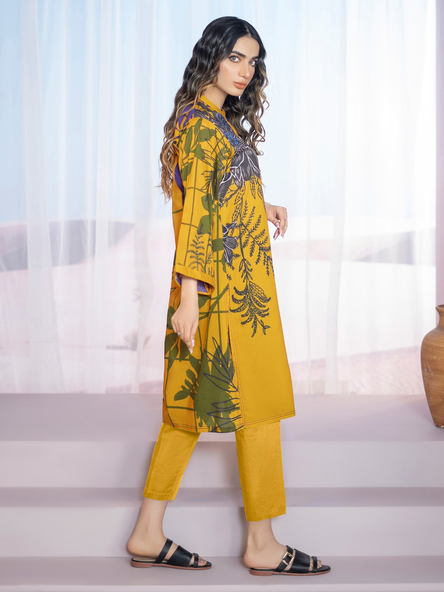 2 Piece Printed Lawn Suit