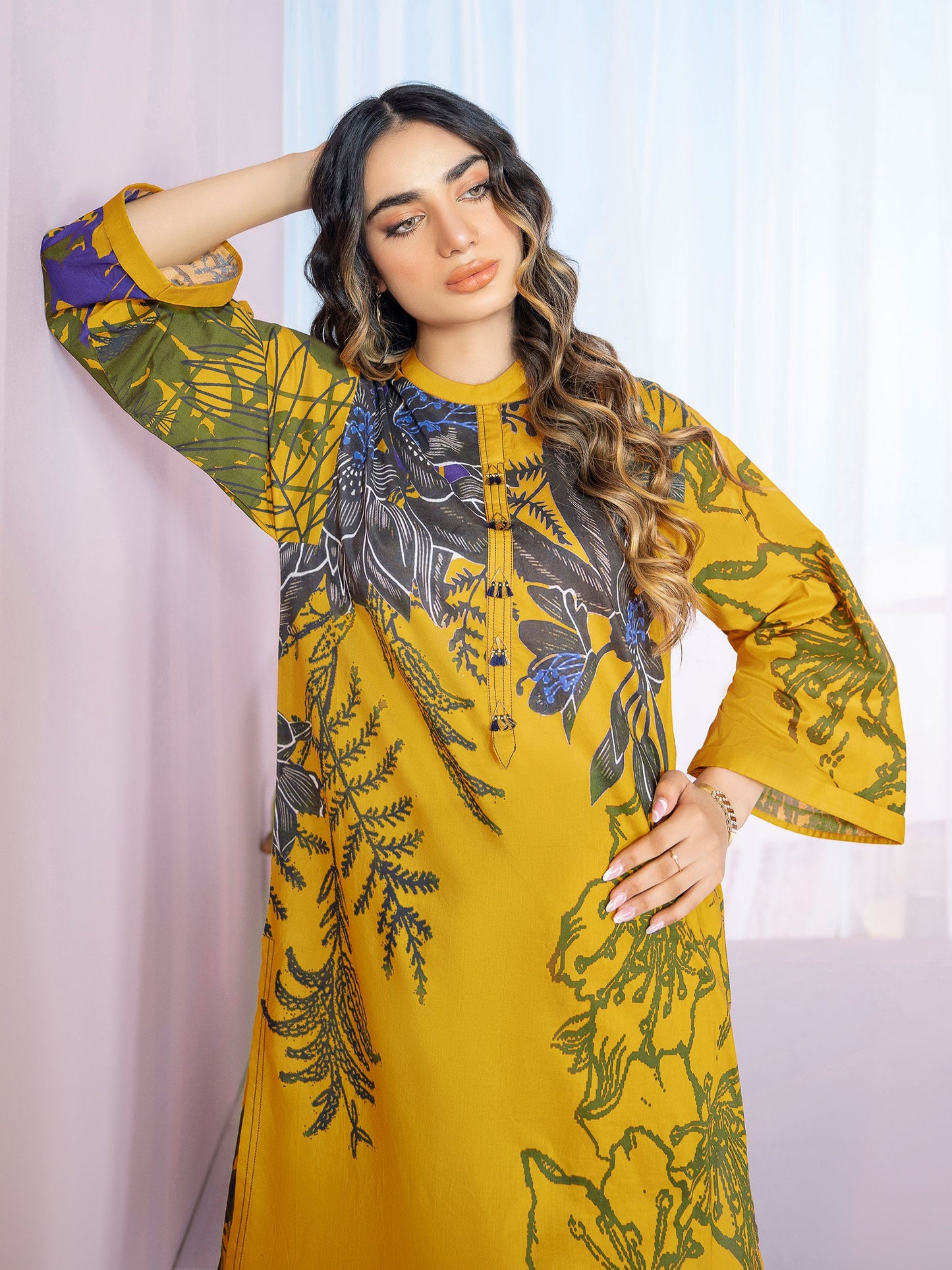 2 Piece Printed Lawn Suit