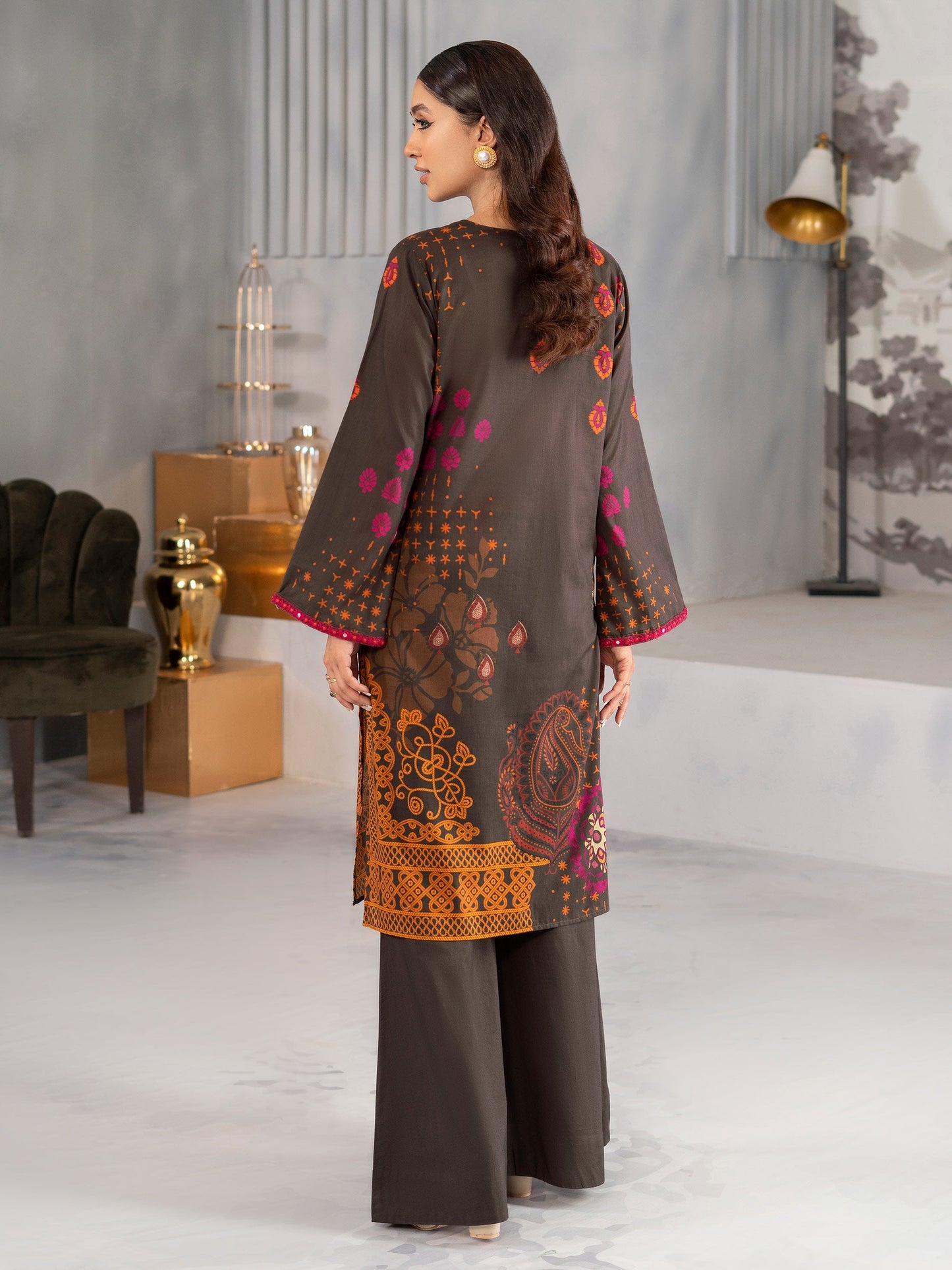 2 Piece Embroidered Lawn Suit