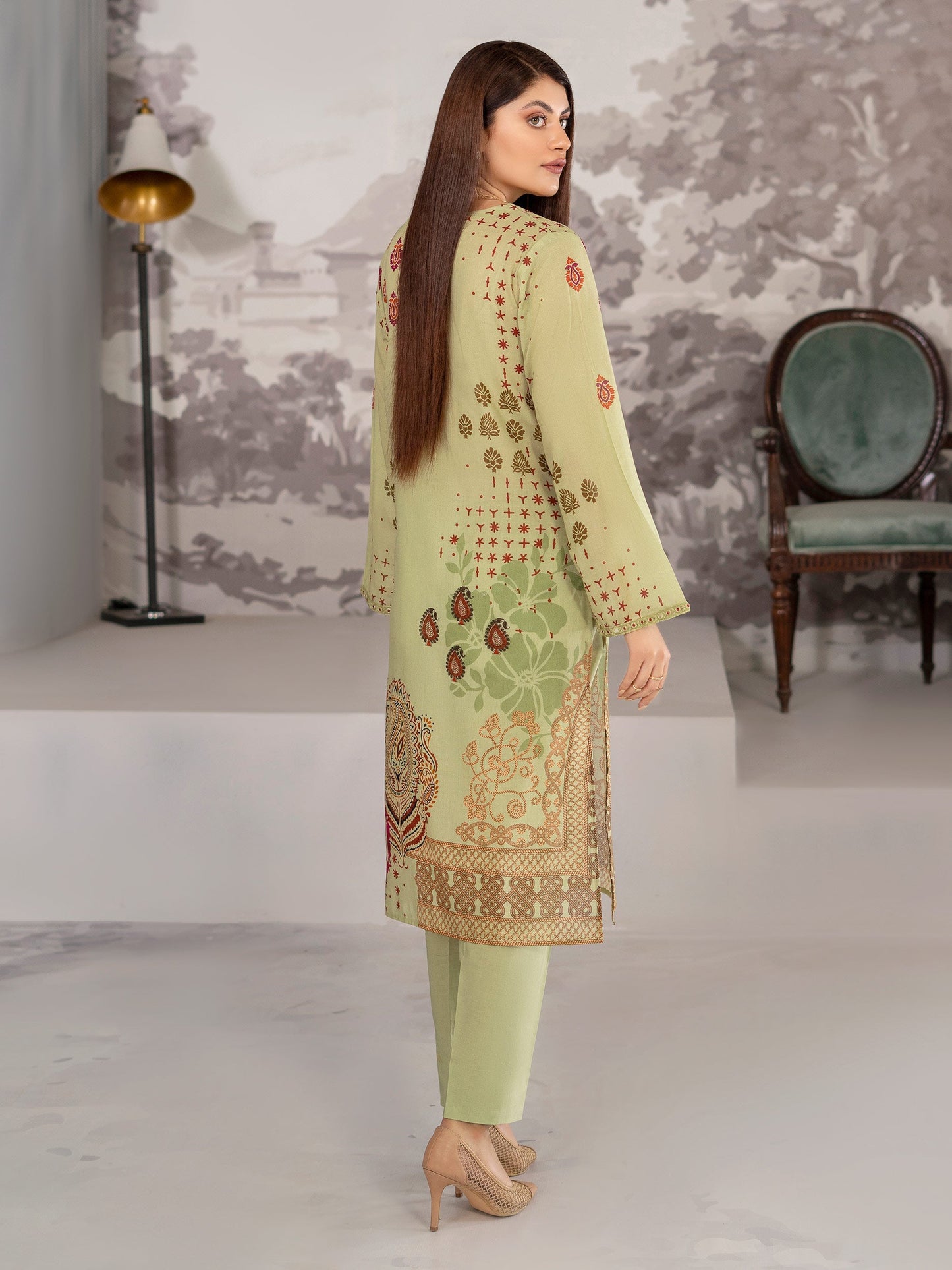 2 Piece Embroidered Lawn Suit