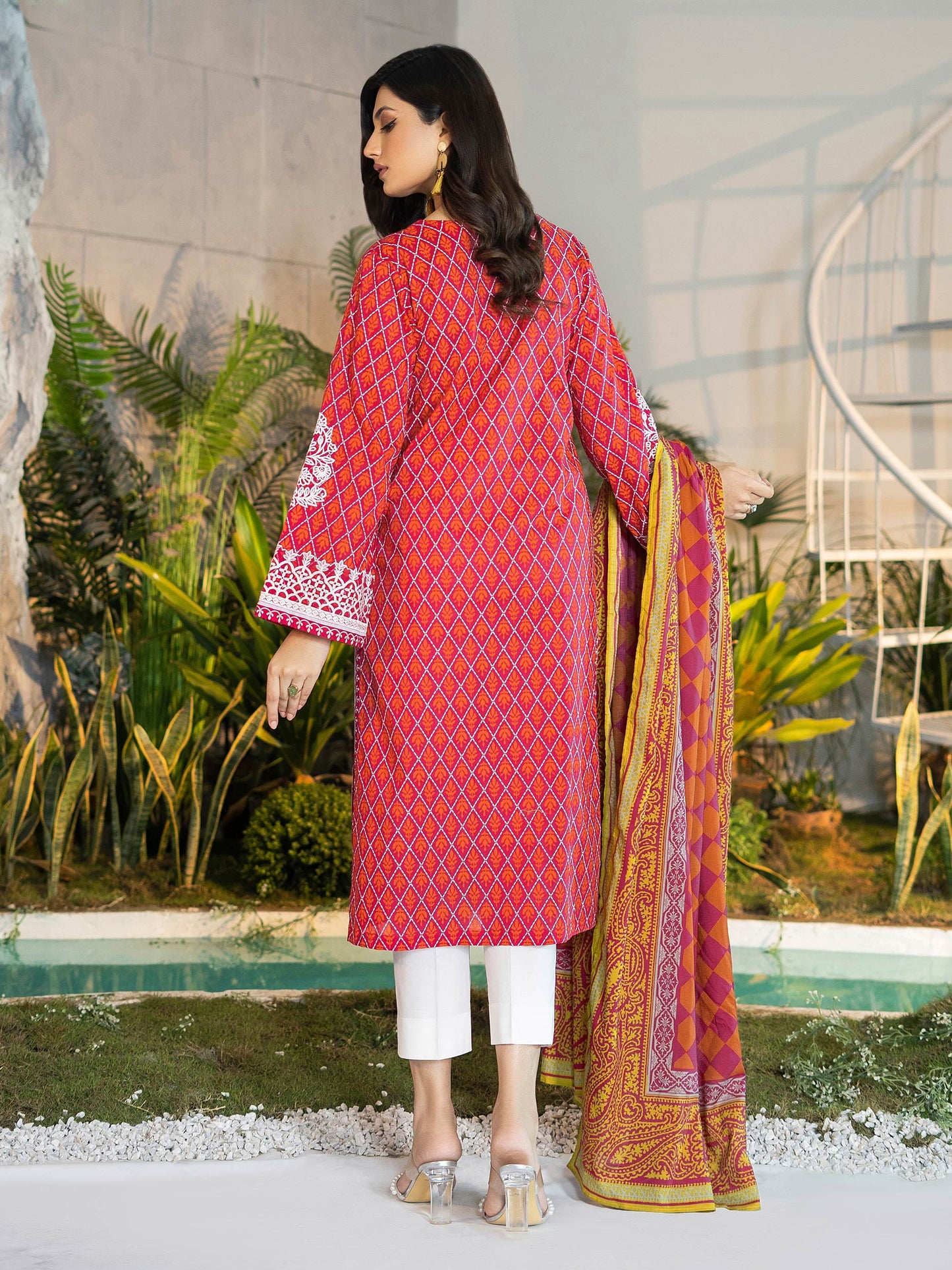 2 Piece Embroidered Lawn Suit