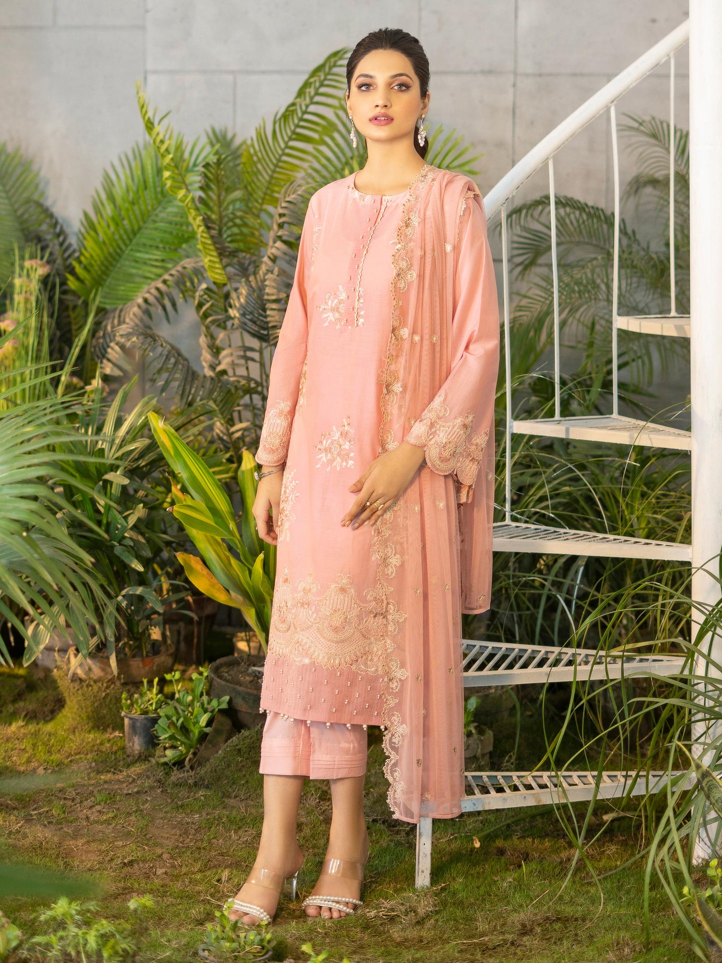 2 Piece Embroidered Lawn Suit