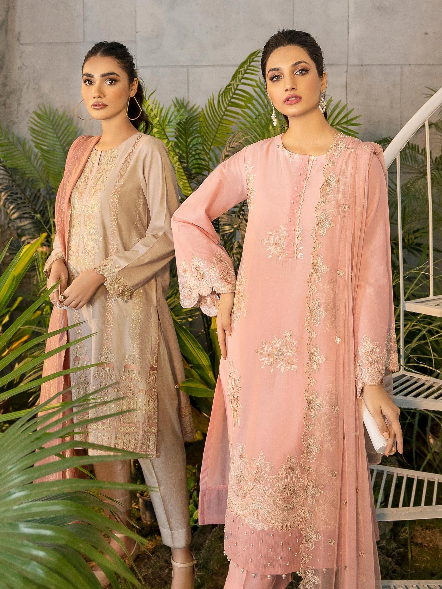 2 Piece Embroidered Lawn Suit