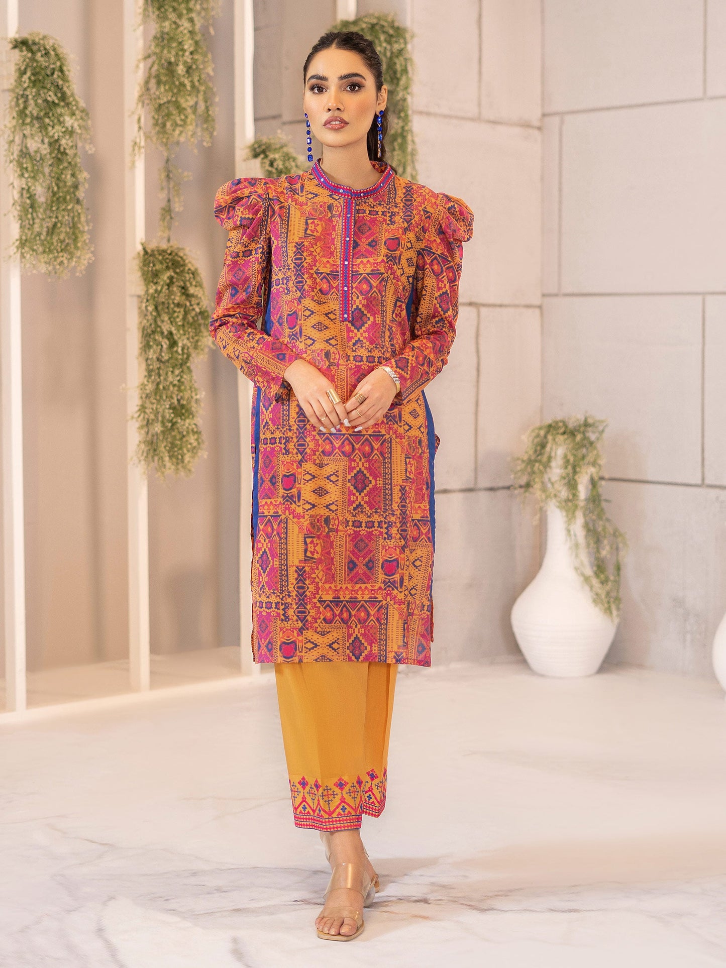 2 Piece Embroidered Lawn Suit