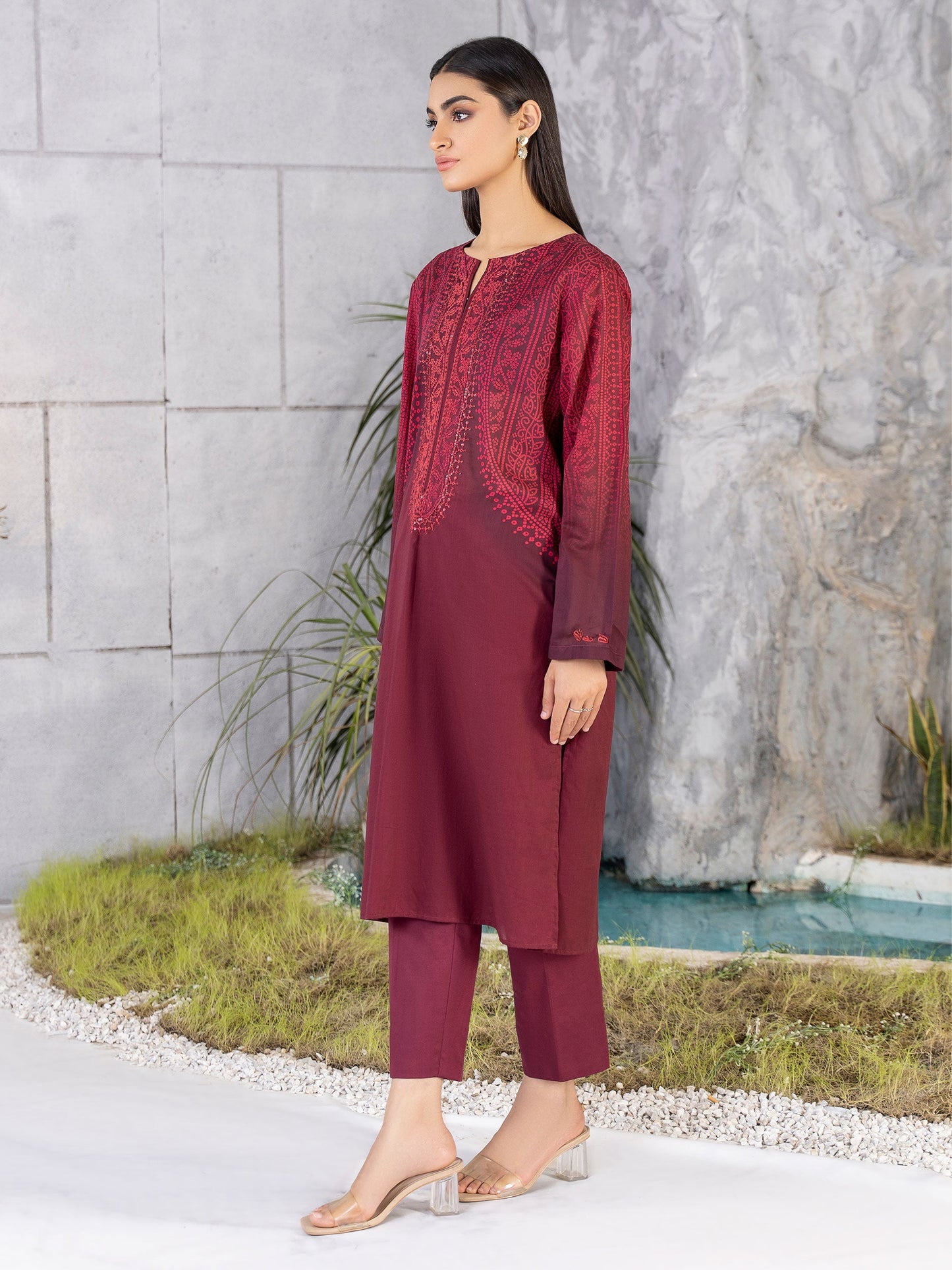 2 Piece Embroidered Lawn Suit