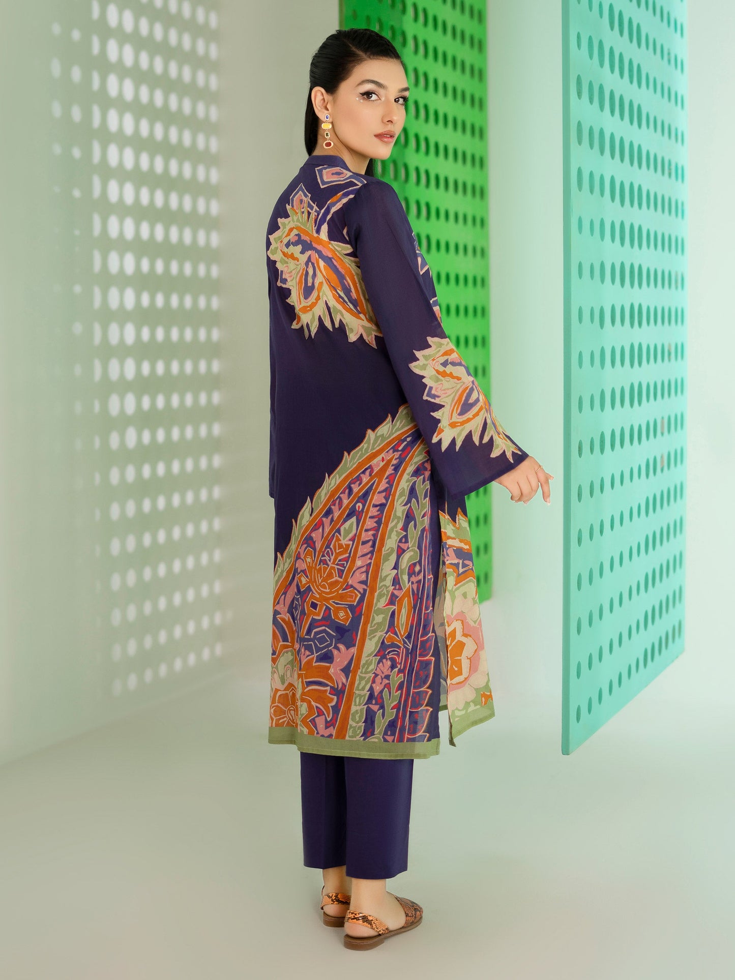 2 Piece Printed Lawn Suit